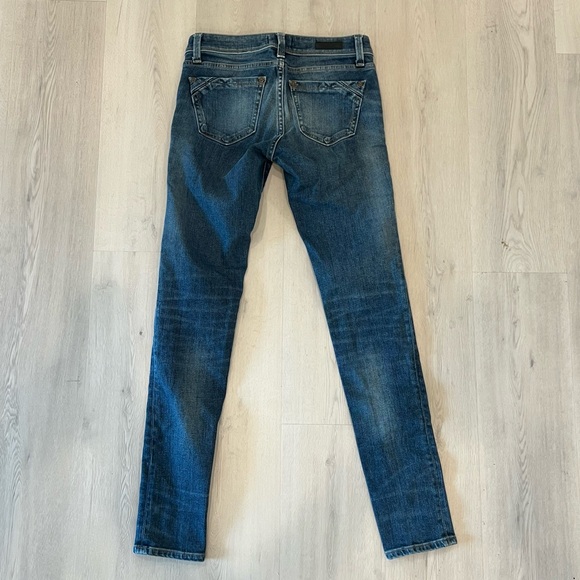 Buckle Black Candiani Denim Fit No. 53 Mid Rise Skinny Size 25 Made in Italy - Picture 8 of 13